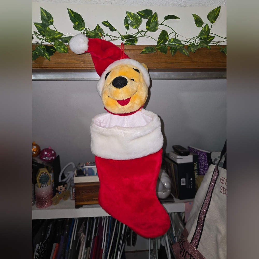 Vintage Winnie the Pooh Stocking~